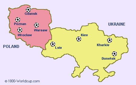 Euro 2012 Venues in Poland and Ukraine